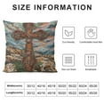 thumbnail image 6 of Jiayy  Faux Leather Cross Throw Pillow Cases, Retro Western Leather Christian Cross Cozy Pillow Cover Square Cushion Case Pillowcase Decorative&nbsp;2pc, 6 of 6