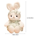 thumbnail image 4 of Juguete de peluche de peluche de conejito Muñeca de conejo de peluche divertido para niñas para niños, 4 of 5