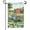 C, variant on XaaKee Small Garden Flags, Painted Style Dark Truck Spring Garden Flag, Double-Sided High-Quality White Linen Garden Flags, Porch Decoration, 12x18 Inch