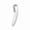 Silver, variant on Zinc Alloy Eye Cream Spoon - Crescent-Shaped Makeup Tool for Eye Care and Facial Massage