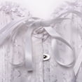 thumbnail image 5 of Penkiiy Womens Sexy Vintage Gothic Party Floral Lace Up Slim Corset Bustier Tube Top Shapewear for Women Bodysuit Strapless XXXL White 2023 Summer Deal, 5 of 5