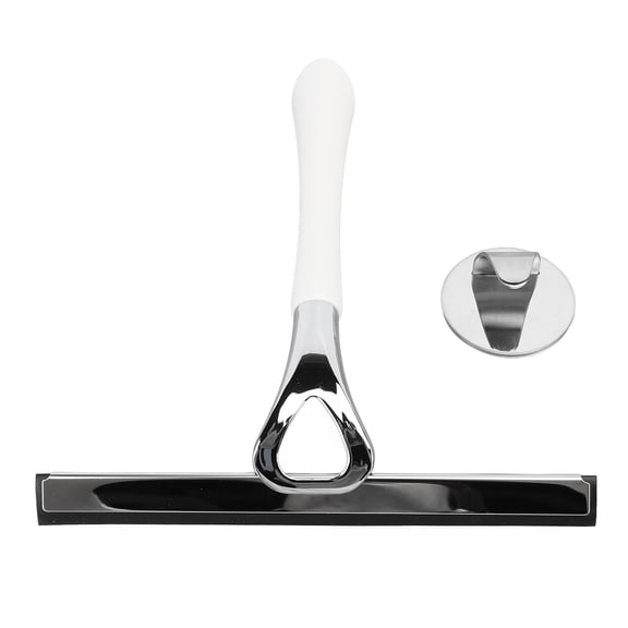 BOKYAN 9" Glass Squeegee – Zinc‑Alloy Handle, Lightweight, Scratch‑Free Cleaning for Shower Doors, Mirrors & Windows