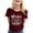Z002-Brick Red, variant on Laipiong Women's 2026 Easter T-Shirts Trendy Bunny Egg Graphic Printed Crew Neck Short Sleeve Tee Tops Dressy Casual Relaxed Fit Vacation Clothes
