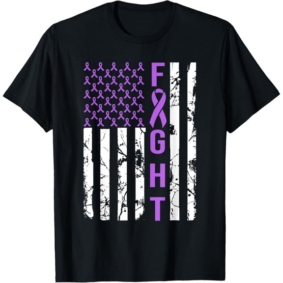Pulmonary Arterial Hypertension Awareness Supporter Flag T-Shirt