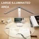 thumbnail image 4 of Lámpara de Escritorio LED, Luz Táctil Regulable de 3 Niveles, Recargable por USB, Protección para los Ojos, Lámpara de Escritorio Plegable, Azul, 4 of 5