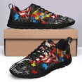 thumbnail image 4 of Autism It Is Ok To Be Different Running Shoes Sneakers Mesh Black Size 4.5, 4 of 5