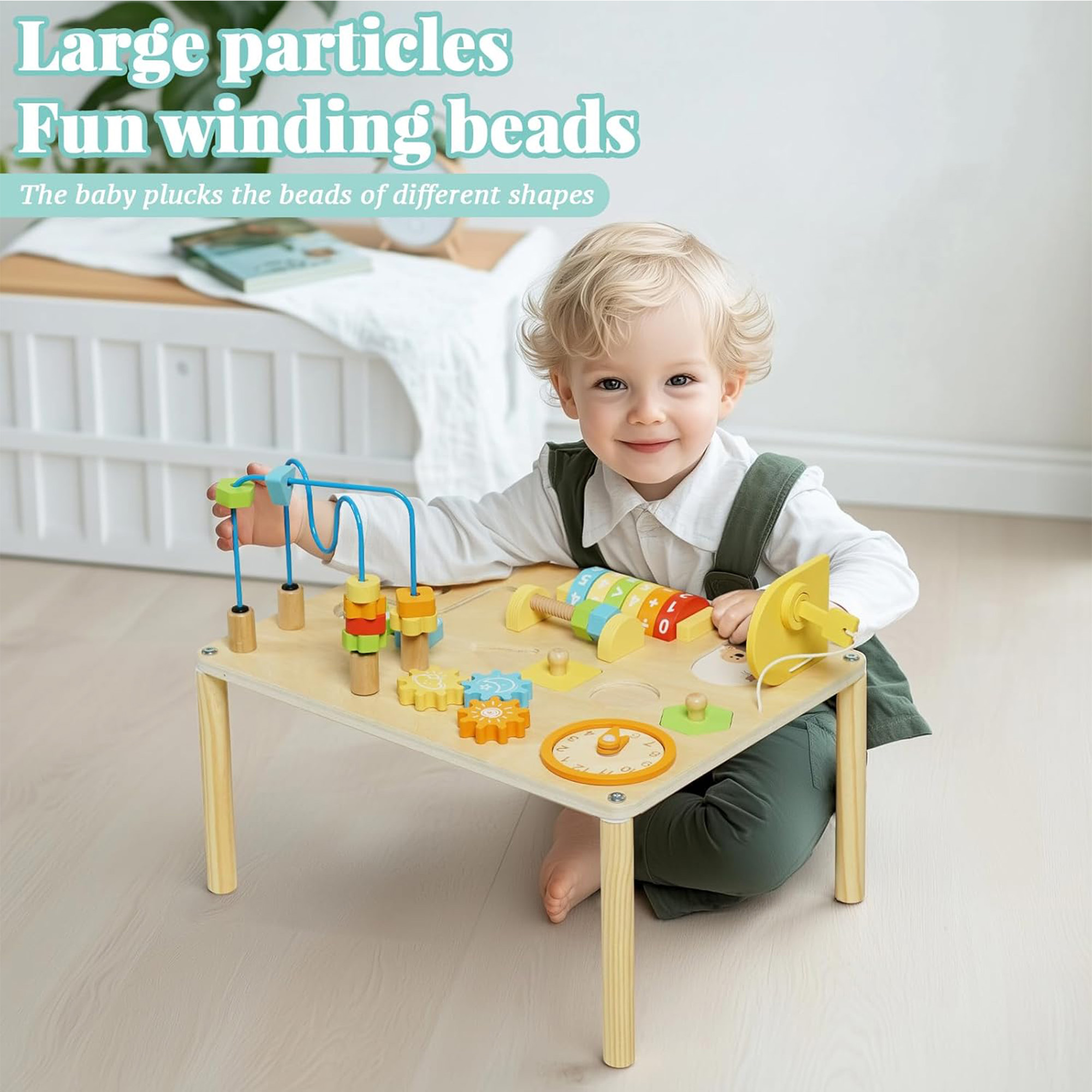 Bohorizon Kids Activity Table, Kids Table Activity Center , Pack of 1