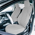 thumbnail image 2 of For 2017-2024 Tesla Model 3 FH Group Neoprene Waterproof Custom Fit Car Seat Covers  Solid Gray - Front Seats, 2 of 5