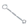thumbnail image 1 of Clip de chupete de silicona,Clips de chupete Cunas de clip de correa de cuerda anti pérdida,Soporte de correa de juguete de silicona ajustable para recién nacidos,Correas de juguete para gris Hugo Clip de chupete de silicona, 1 of 10