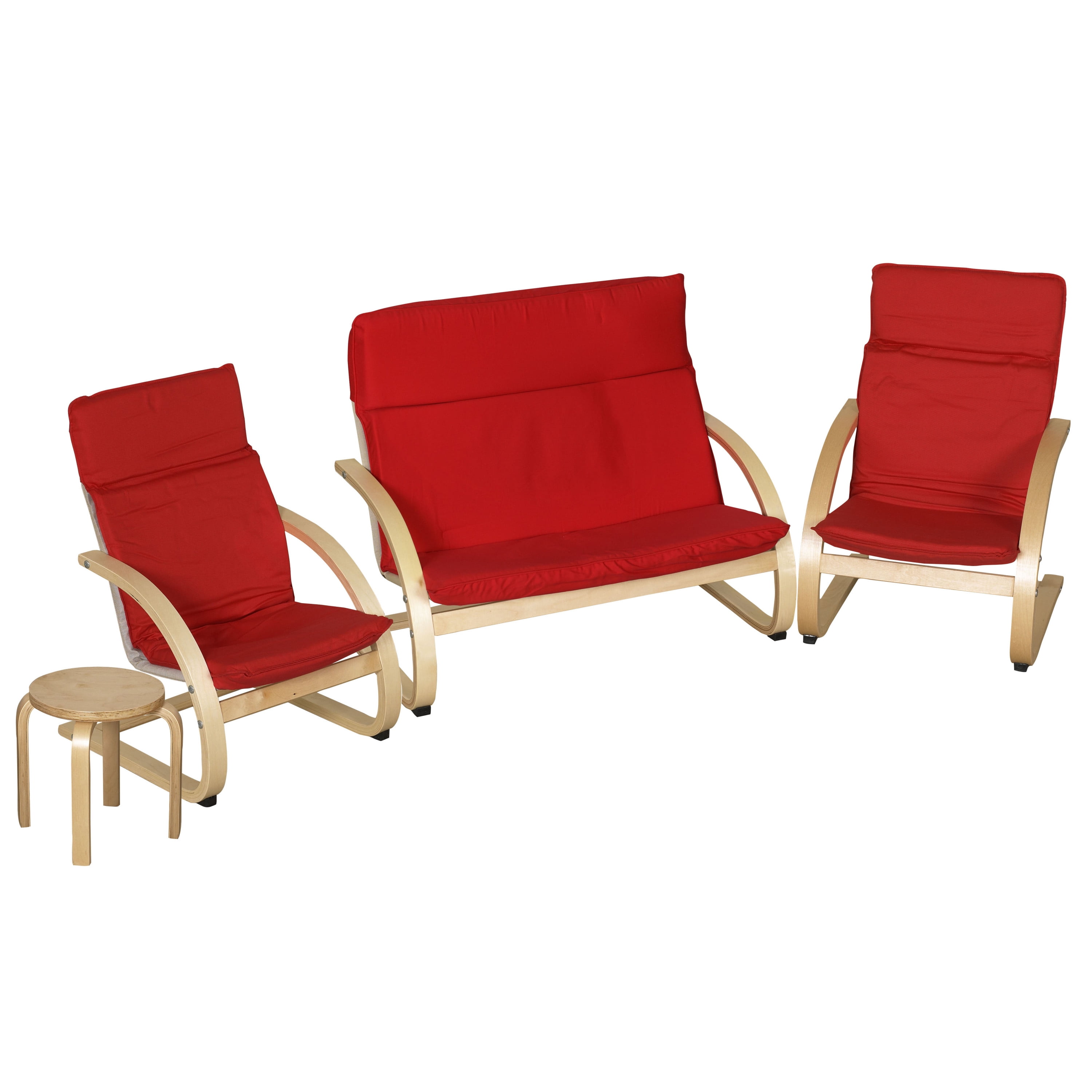 Bentwood 4 Piece Comfort Living Room Set