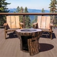 thumbnail image 3 of Sunbeam Pioneer Resin Fire Pit-Brown Finish, 3 of 8