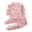 Wine A1, variant on Hrsba Cotton Winter Outfit Set for Boys and Girls,Kids Print Long Sleeve Crew Neck Shoulder Button Top and Long Pants Kids set & Outfits