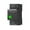 Black, variant on 2P Smart Circuit Breaker APP Wifi Enabled Circuit Breaker Electricity Statistics Leakage Switch with Leakage Protection Overvoltage and Undervoltage Protection Mobile Phone Remote Control f