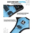 thumbnail image 5 of Emperor Pets Blue Vest Dog Harness for Large Dogs - No Pull Dog Harness with 2 Leash Clips, Premium Oxford Soft Padded large dog harness, Dog Harness for Large Dogs (L, Blue), 5 of 10