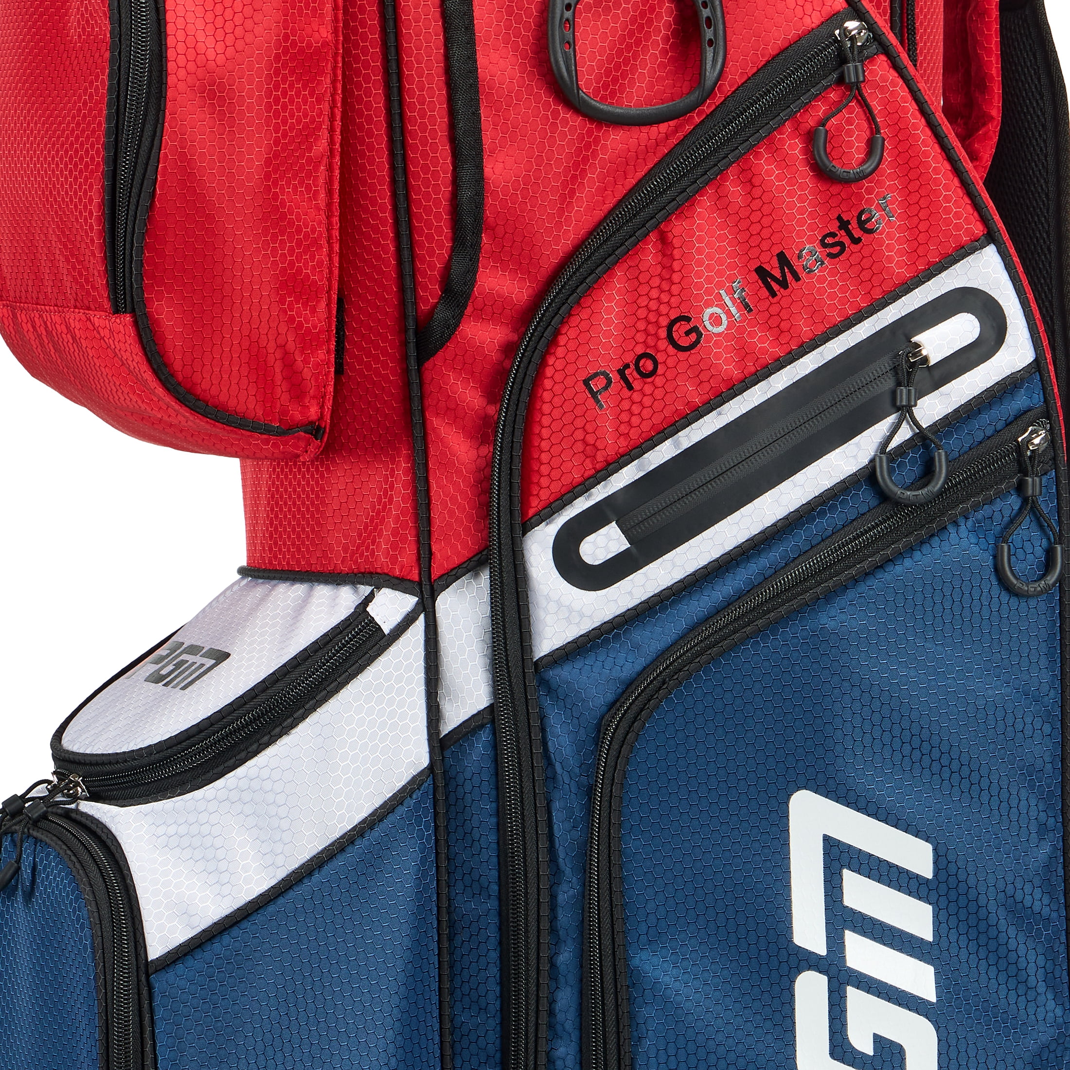 PGM Golf Cart Bag 14 Way Organizer Divider Silent Top Waterproof Bag/Blue
