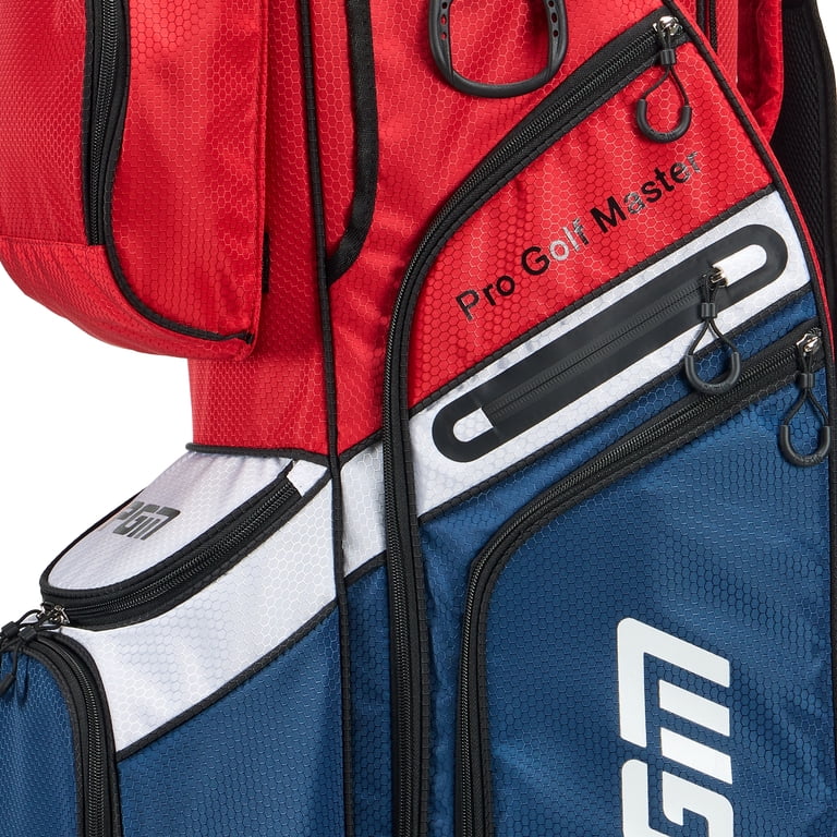 PGM Pro Golf Cart Bag, 14-Way Divider, Silent Organizer