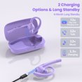 thumbnail image 5 of New Bee M54 Bluetooth Headset, Single Ear Wireless Earpiece with 500mAh LED Digital Charging Case, 5 of 9