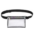 thumbnail image 2 of Bolsa Riñonera transparente Jelly Clear Beach Riñonera Mujer Teléfono Riñonera JShteea Para Estrenar, 2 of 7