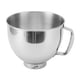 thumbnail image 1 of Tazón mezclador de acero inoxidable ANGGREK multiusos para Artisan 5QT, 1 of 8