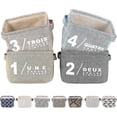 thumbnail image 1 of Fabric Desktop Storage Box Storage Basket Box Foldable Cosmetic Dressing Table, 1 of 5