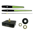 thumbnail image 4 of Premium DIY Wall Clock Movement Mechanism 8mm Thread Repair Hands Set Silent Black, 4 of 7