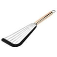 Dinnerware Sets Stainless Steel Fish Spatula with Silicone Edge Kitchen