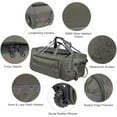 thumbnail image 5 of REDCAMP 140L Extra Large Rolling Duffle Bag with Wheels, Foldable Travel Luggage Waterproof Collapsible Design with Shoulder Straps, Green, 5 of 7