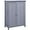 Grey, variant on YANG2 Bathroom Floor Cabinet, Modern Storage Freestanding Organizer Cabinet with Adjustable Shelves & Double Doors, 3-Tier Home Living Room Furniture, Gray