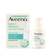 Aveeno Calm + Restore Triple Oat Face Serum, 1 Fl oz