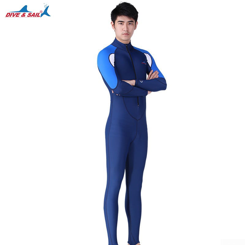 Men/Women Full Body Wetsuit Anti-UV Surf Swim Scuba Diving Snorkel Stretch Suit 