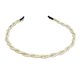 thumbnail image 1 of Diadema de perlas de gran tamaño hecha a mano con cuentas para accesorios para el cabello de adultos, diadema de perlas brillantes, artículo digno de regalo, 1 of 6