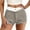 Brown, variant on Bzhegqhd Womens Short Shorts Tight Leg,Fashion Women's Summer Striped Elastic Waist Button High Waist Slim Pajamas Shorts