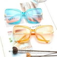 thumbnail image 5 of Ginsiom Trendy Oversized Square Sunglasses for Women Cat Eye Butterfly Womens Sun Glasses, 5 of 5