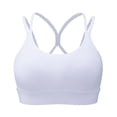 thumbnail image 5 of Bras for Women,High Strength Integrated Sports Bra for Women High Yoga Running Fitness Workout Support,Sports Bras for Women,White,L, 5 of 5