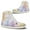Style4, variant on Women's High Top Sneakers Comfort Wide Toe Box Barefoot Shoes Halo Dyeing Tennis Shoes