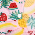 thumbnail image 3 of Xirurus Dog Shirt Skin Friendly Breathable Fashion Washable Pet Clothing for Spring Summer Pineapple Pink L, 3 of 9
