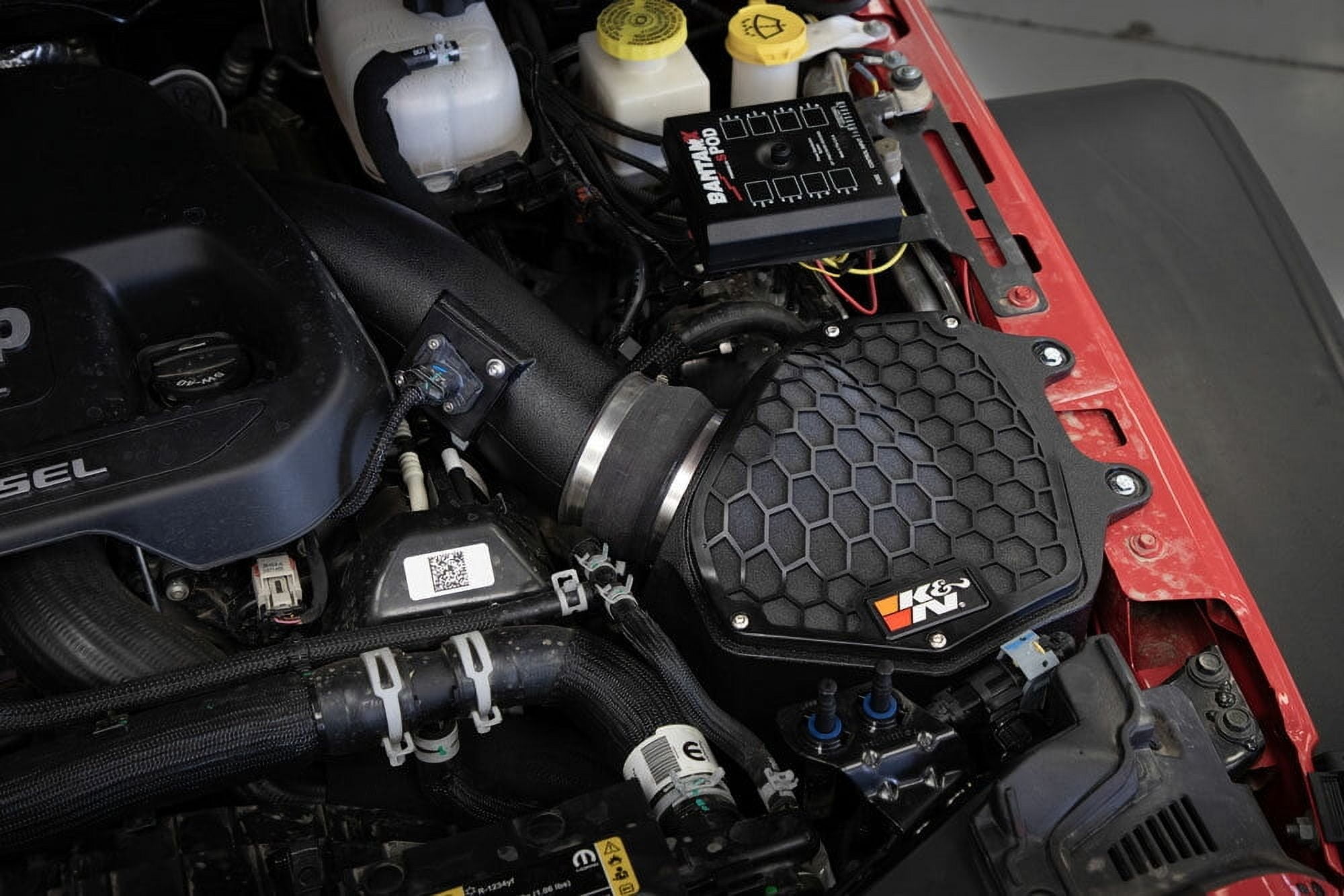 K&N Performance Cold Air Intake System: Easy Installation, Engineered to Maximize Airflow, Boost Horsepower & Torque, 63-1587