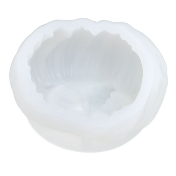 Modelo De Vela, Silicona Con Forma De Concha Encantadora, Multifuncional, Flexible, Diseño Elegante, Modelo De Vela De Aromaterapia Reutilizable Para Chocolate