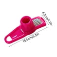 thumbnail image 3 of Marked Down,2 Pcs Mini Ginger Garlic Grinding Planer, Multi-functional Cutter Tool, Compact Kitchen Utensil for Efficient Food Prep, | Plastic, Red-295 $BS$3, 3 of 9