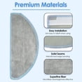 thumbnail image 5 of Microfiber Mopping Pads Compatible with iRobot Roomba 104, 105 Combo, Y0140, Y0110, Q0110, Q0120, Q0520, Washable, 6 Pack, 5 of 5