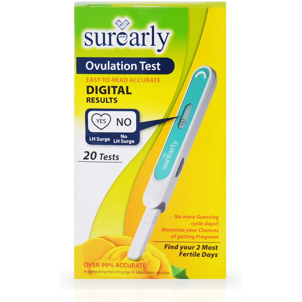 Surearly Advance Digital Ovulation Test Kit, Easy at Home, Advance