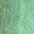 thumbnail image 1 of Ahgly Company Indoor Square Oriental Turquoise Blue Modern Area Rugs, 5' Square, 1 of 4