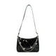 thumbnail image 1 of Sonducket Bolso de moda y versátil, bolsos compactos y portátiles para mujer, bolso de mano para axilas, regalos Envolturas para manijas de equipaje negro, 1 of 6