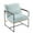 Blue-Green, variant on Ktaxon Accent Chair with Plush Soft Upholstery, Oversized Seating Armchair with Rubberwood Armrests, Metal Frame for Living Room, Bedroom or Home Office Gray-White