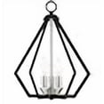 thumbnail image 2 of Livex Lighting 40923-04 3 Light Black Chandelier, 2 of 4