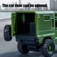 thumbnail image 4 of Modelo de vehículo todoterreno con puerta de conducción que se puede abrir, coche de juguete de simulación para niños, coche militar, adorno, regalos para niños, 4 of 6