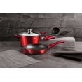 thumbnail image 3 of Berlinger Haus 6-Piece Kitchen Cookware Set Burgundy Collection, 3 of 4