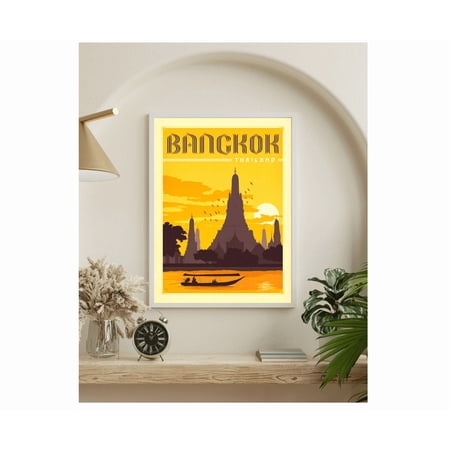 Ireland Travel Poster Irish Airlines Retro Travel Wall Art
