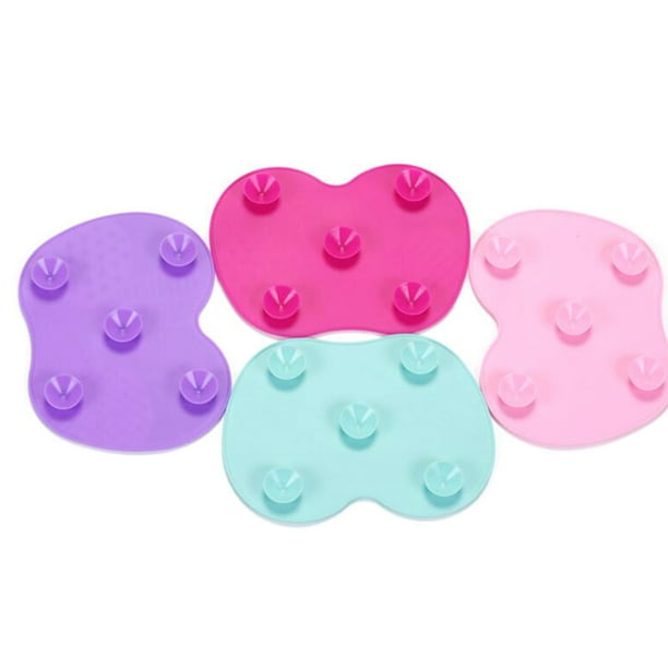 Alfombrilla de limpieza para brochas de maquillaje, almohadilla de silicona para brochas de maquillaje, almohadilla de silicona para brochas de maquillaje, integración perfecta