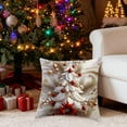 thumbnail image 6 of Christmas Decorative Pillow Covers for Couch 18x18" Christmas Pillow Cover Holiday Decoration Cushion Covers, 6 of 7